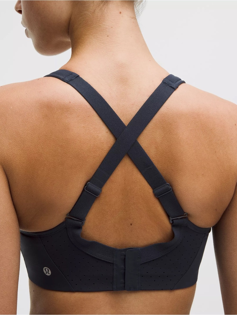 lululemon Black Cross-Back Adjustable Sports Bra
